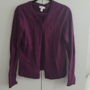 Purple Cardigan